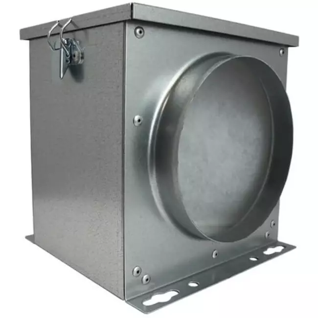 Ruck® air filter box with fiber mat filter diameter 200 - FV 200