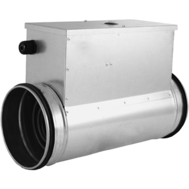 Electric round duct heater - Ø125 - 1,5 kW