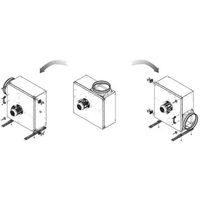 Box fan motor outside airflow - MPS 225 E2 21