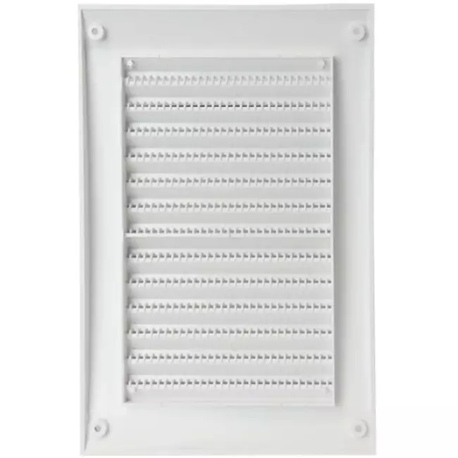 Wall grille 250x170 mm white - N25