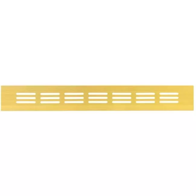 Skirting diffuser aluminium - gold L=300mm x H=40mm -RA430G