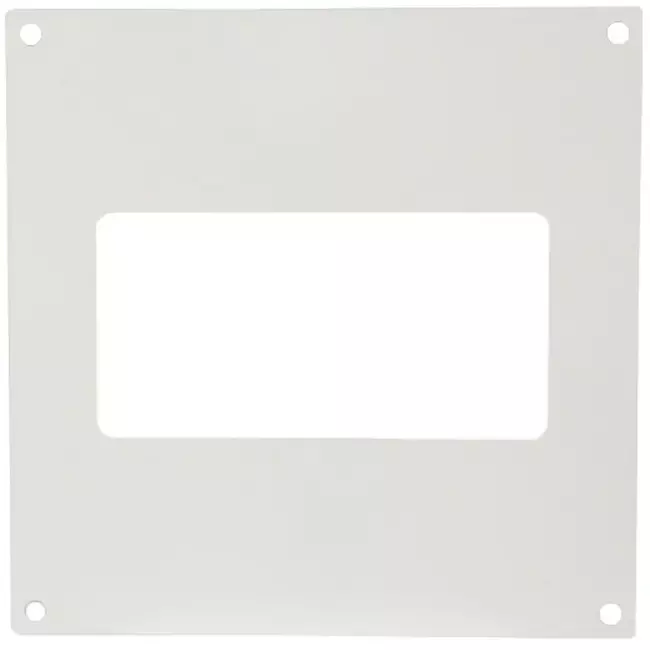Rectangular plastic wall flange 110 X 55mm - KF