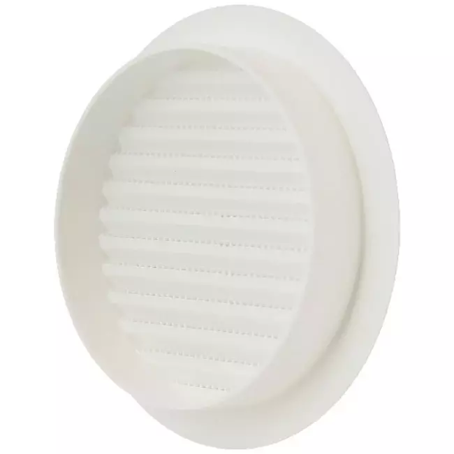 Vane grille diameter: 125mm white - VR125