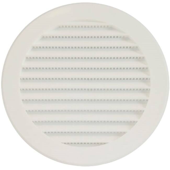 Vane grille diameter: 125mm white - VR125