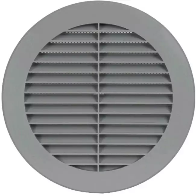 Vane grille diameter: 150mm grey - VR150P