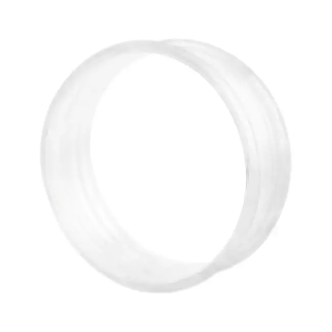 Spiral safe male coupler Ø 100 mm for spiral duct - bespoke RAL9010