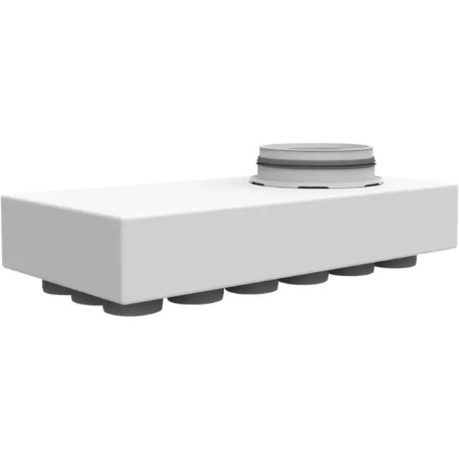 Vent-Axia Uniflexplus main distributor 18 x Ø69mm bottom connection Spout Ø180mm