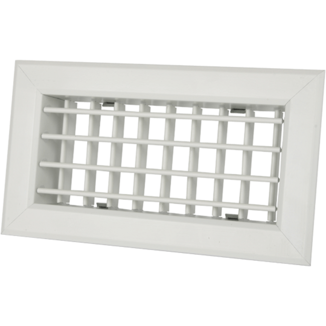 UniflexPlus grille with adjustable louvres 200x100 for wall manifold