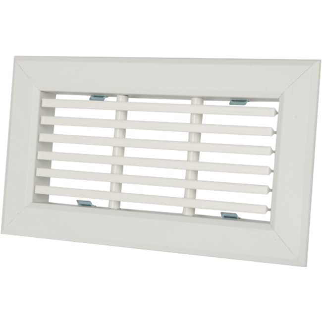 UniflexPlus grille with fixed louvres 200x100 for wall manifold