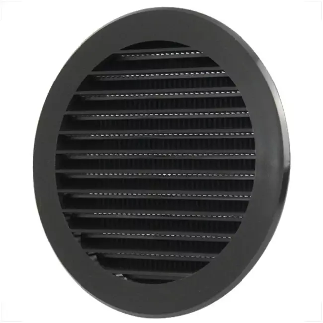 Impeller grill Ø100 mm black - VR100M