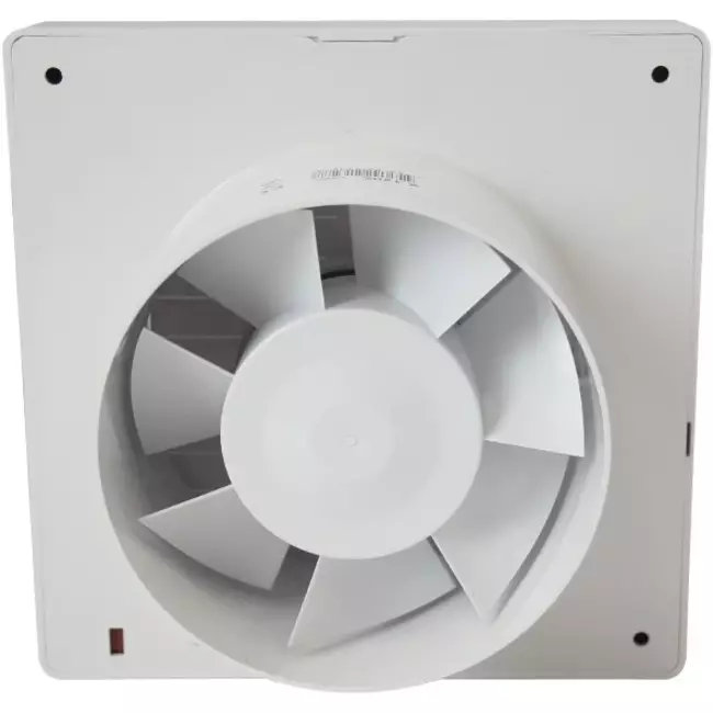 Europlast bathroom extractor fan Ø 100 mm white with automatic shut-off damper - luxury X100Z