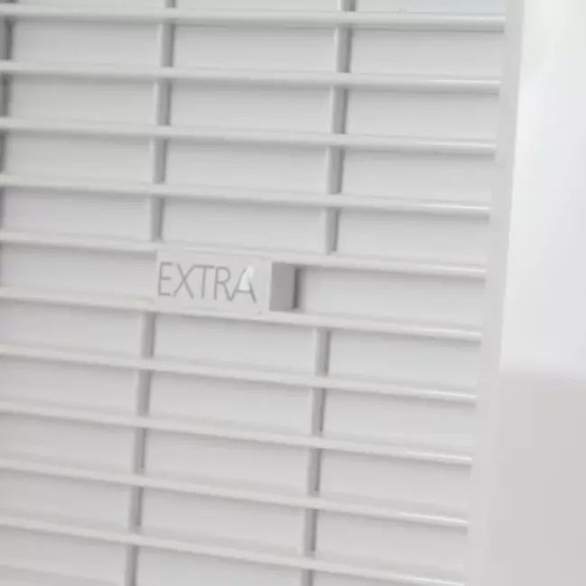 Europlast bathroom extractor fan Ø 100 mm white with automatic shut-off damper - luxury X100Z