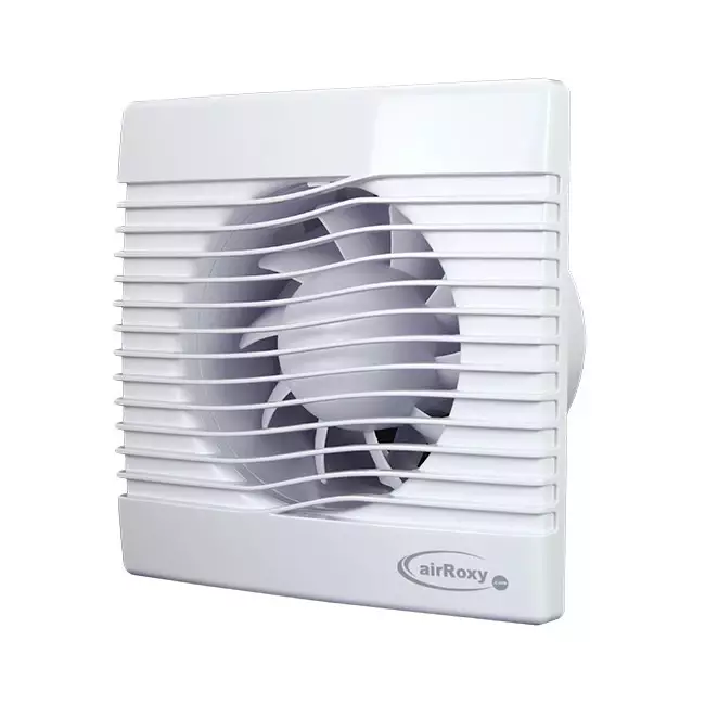 Bathroom extractor fan white - Ø 100 mm (pRim100S)