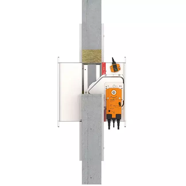 Fire damper rectangular servomotor 24V - E-FD40 1000x600 M24 S