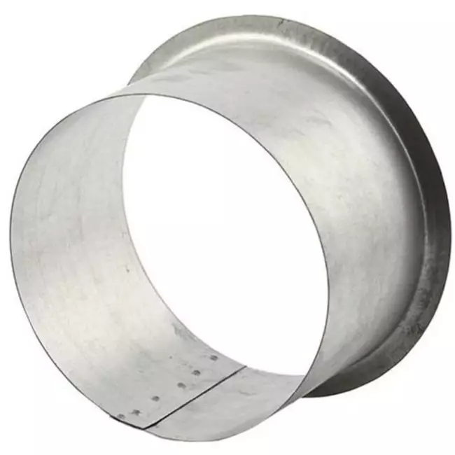Galvanized ring with diameter 180 mm and height 110 mm