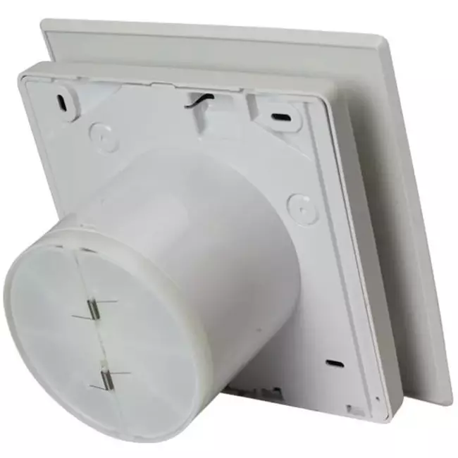 Itho Daalderop bathroom extractor fan Ø 100 mm - white with timer and 2 speeds BTV-ssst T