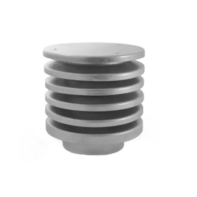 Round exhaust/supply roof cowl with segments Ø160 mm