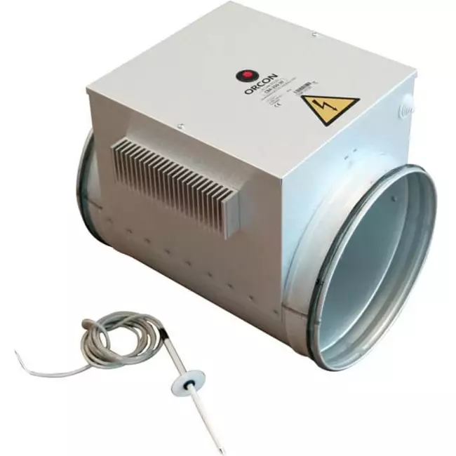 Orcon CBA 315 30 reheater, electric including duct sensor - 230 volt