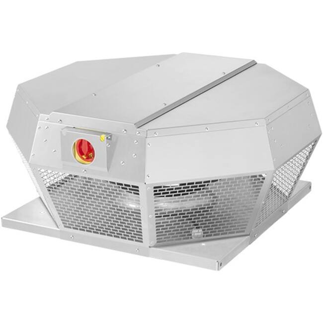 Roof fan horizontal metal - DHA 190 EC O R 01