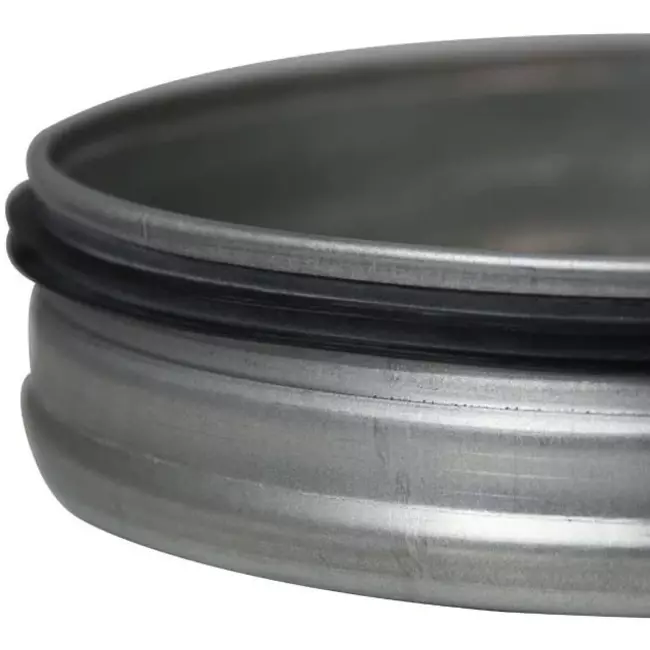 Spiral cover Ø 80mm for spiral duct - Galvanised