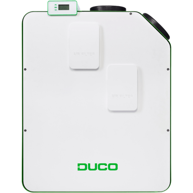 Duco MVHR Ducobox Energy 400 - 1 zone control with heater - right - 400 m³/h