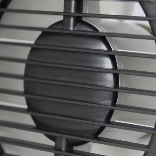 Bathroom extractor fan round Ø 100 mm anthracite - basic EA100A