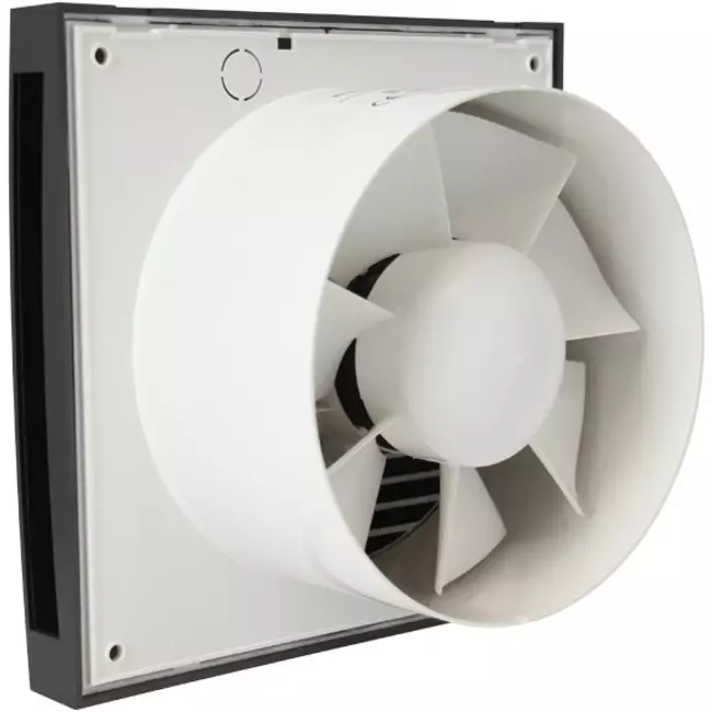 Bathroom extractor fan Ø 100 mm anthracite design - EET100A