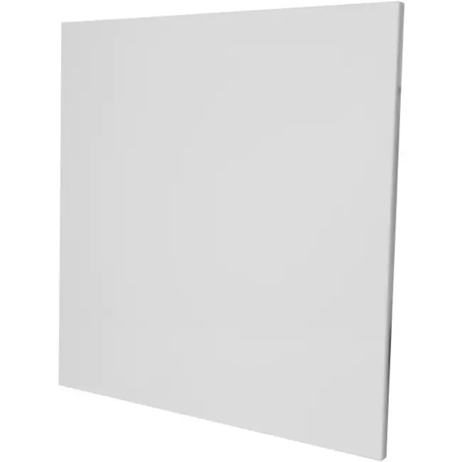 Bathroom extractor fan Ø 100 mm - front panel in glossy white plastic