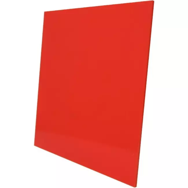 Air Roxy bathroom extractor fan with connection diameter 100 mm with pull cord and power plug - front panel in red plastic