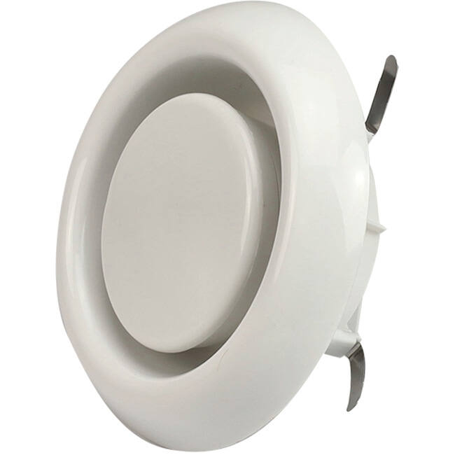 Exhaust ventilation valve 100 mm with friction springs - AVP-C100