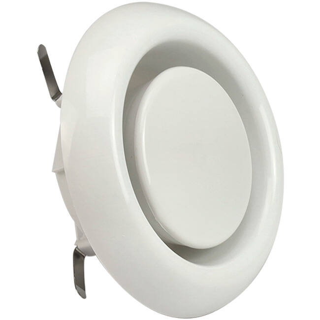 Exhaust ventilation valve 100 mm with friction springs - AVP-C100