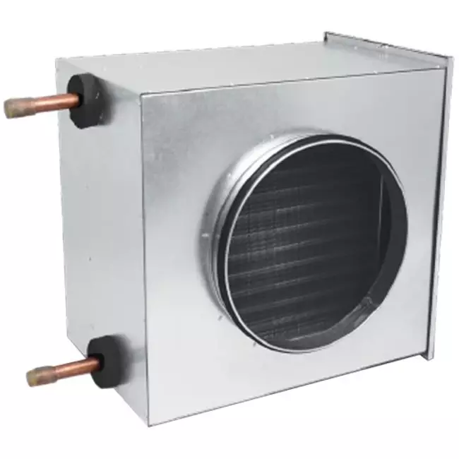 Heating coil for circular ducting - Ø125 - 4,67 kW