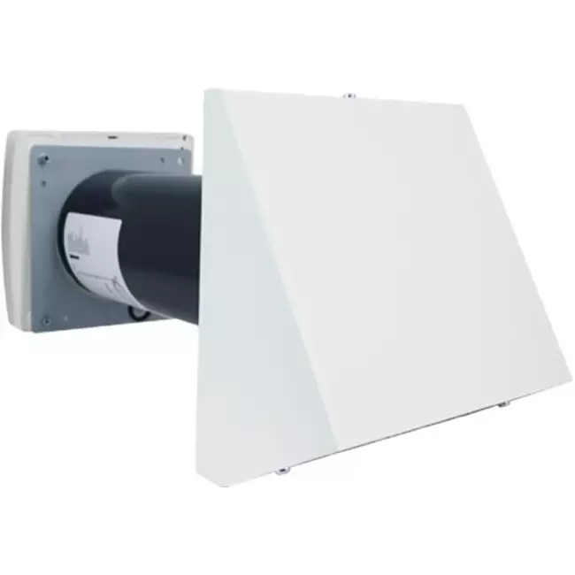 Decentralized WTW HRU wall Ø100 with 25 m³/h - HRU-WALL-100-25-PEG