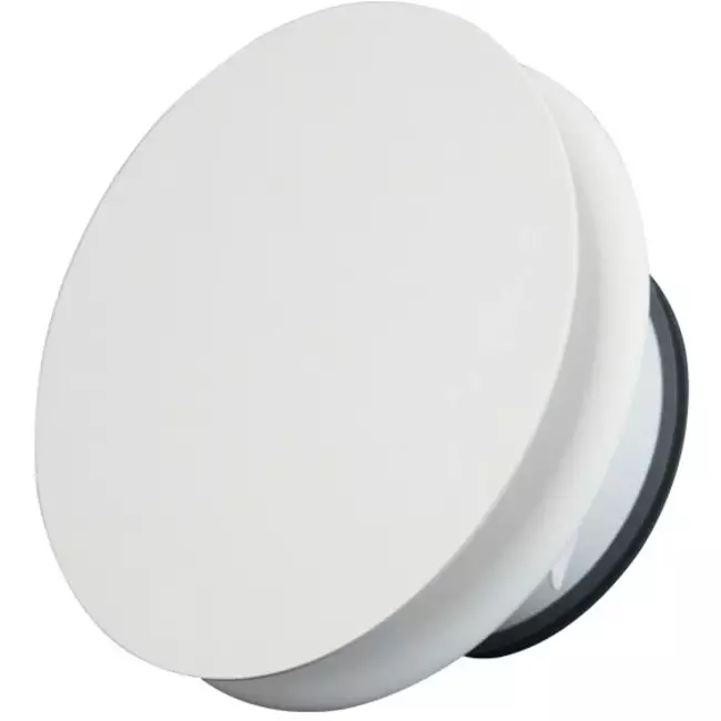 Imaginair RLV Ø 125 mm supply and exhaust air valve - mounting springs - white