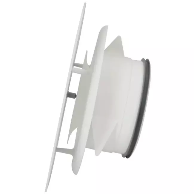 Imaginair RLV Ø 125 mm air valve - mounting springs - white