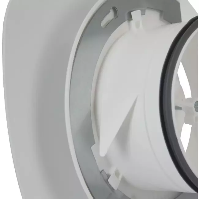 Imaginair RLV Ø 125 mm air valve - mounting springs - white