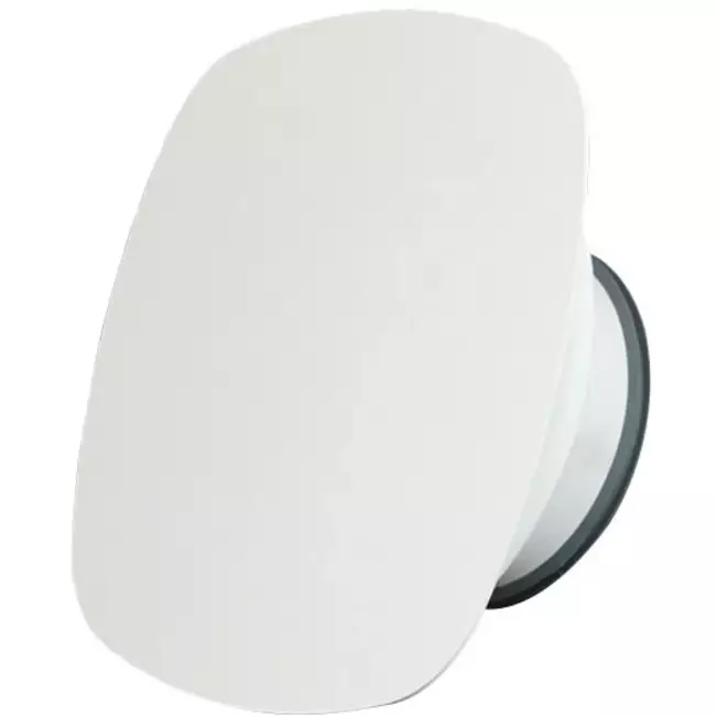 Imaginair RLV Ø 125 mm air valve - mounting springs - white