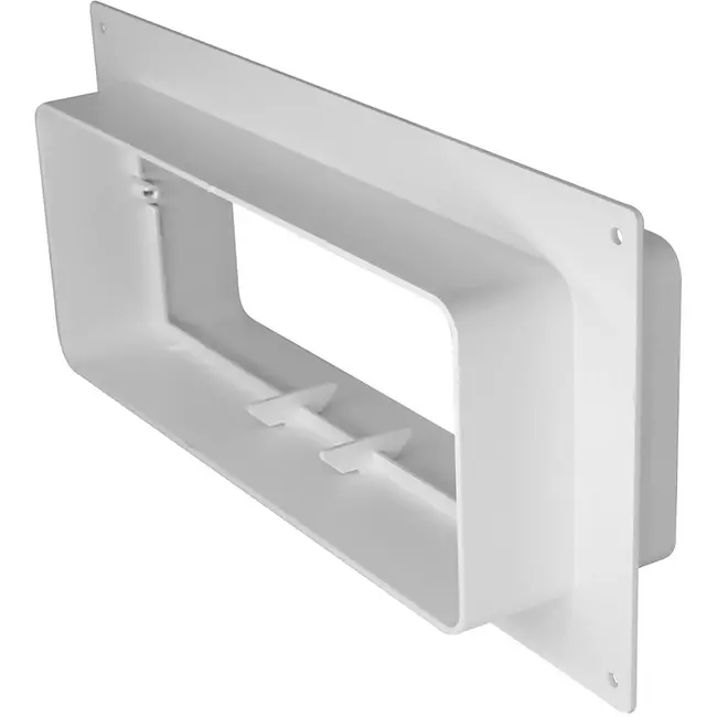Rectangular plastic connection flange 220x90mm (KFS29)