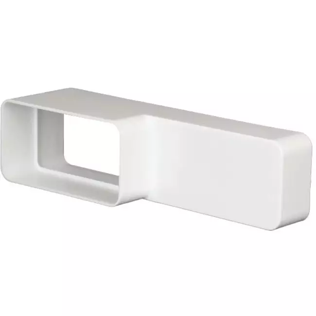 Rectangular plastic reducer - 220 x 55mm to 110 x 55mm- KS25-15