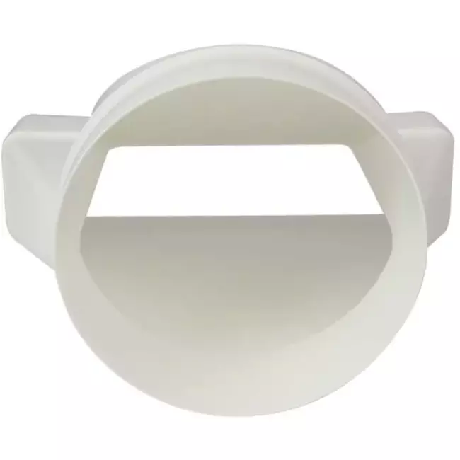 Rectangular plastic reducer Ø 125mm - 220 x 55mm - KSD25-125