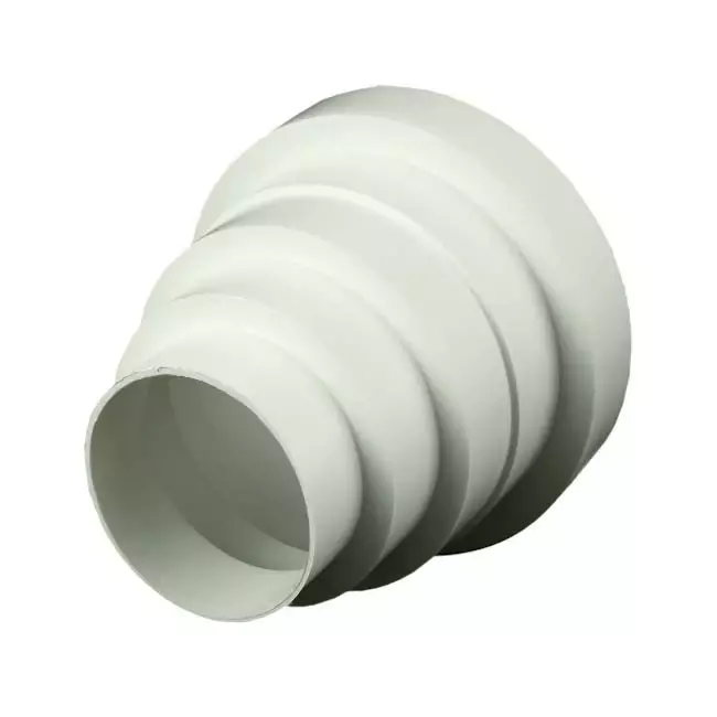 Plastic ventilation universal reducer for diameter 80 - 150 mm VA80