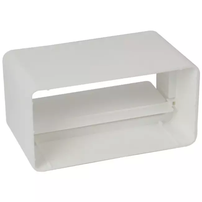 Rectangular plastic back draught shutter 110 x 55 - KV