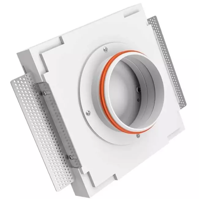 Ergovent frameless square ventilation valve 125 mm