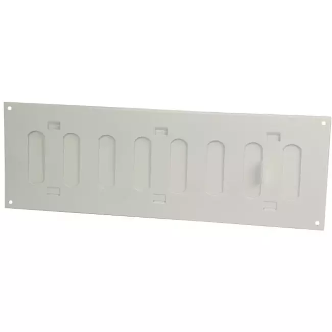 Metal adjustable rectangular slot diffuser 300x100 white - MR3010R - RAL9016