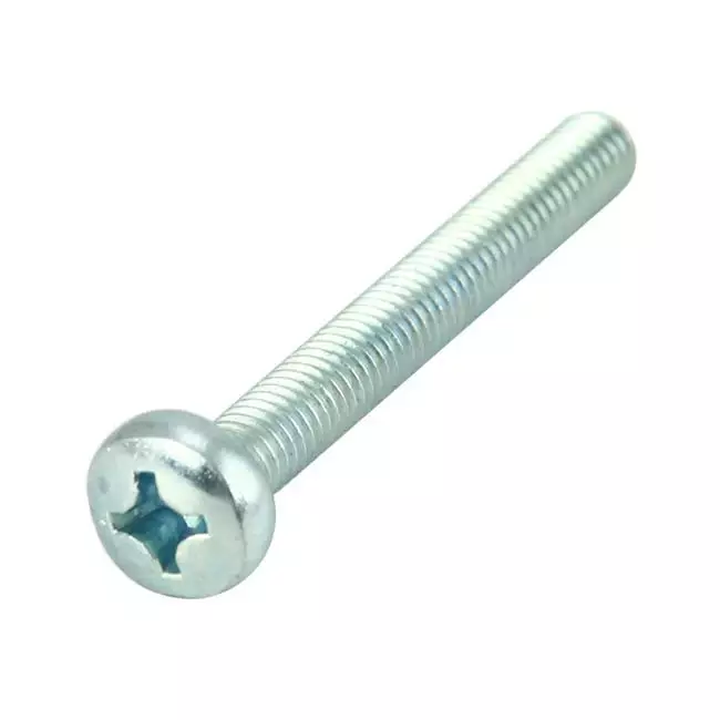 Metal screw M6x50mm - Phillips head - 200 pieces