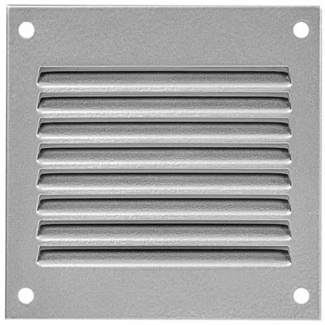Metal grille 100x100mm zinc - MR1010Zn