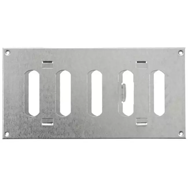 Adjustable metal slot diffuser 200x100 galvinized - MR2010RZn