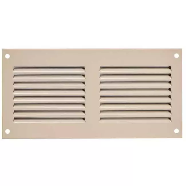 Metal grille 200x100mm beige - MR2010Y