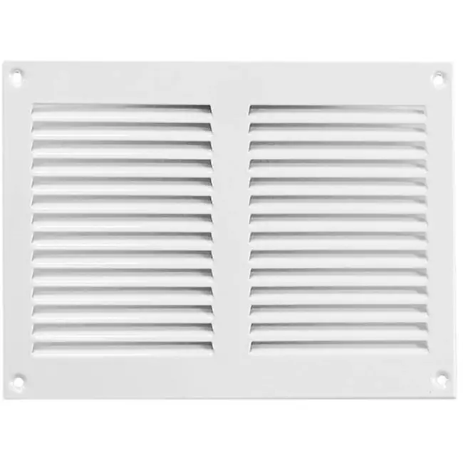 Metal grille 200x150mm white - MR2015