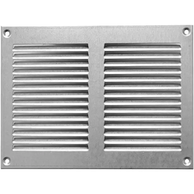 Metal grille 200x150mm galvanised - MR2015Zn
